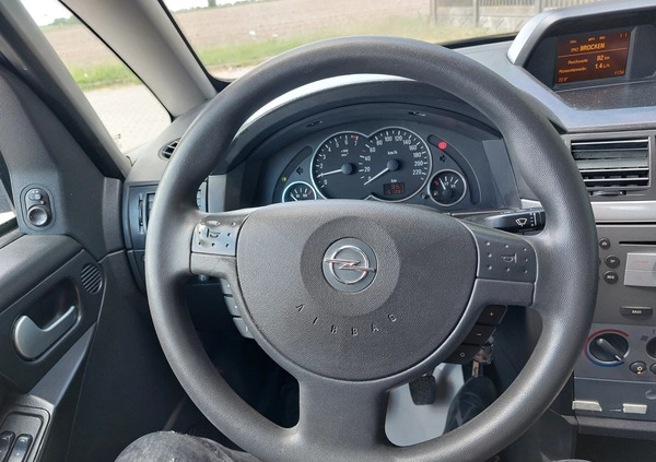 Opel Meriva cena 7900 przebieg: 161000, rok produkcji 2004 z Płońsk małe 326